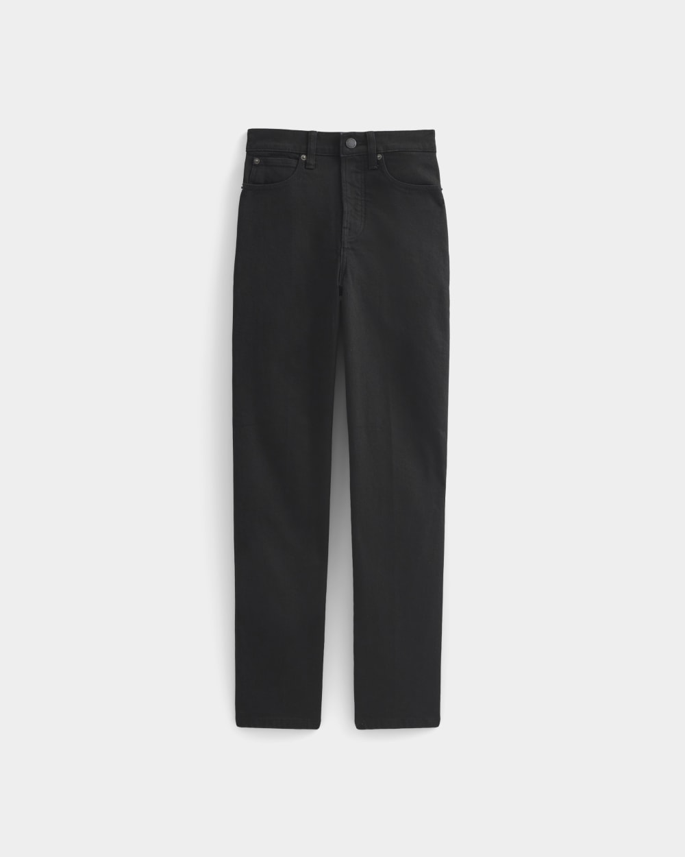 High-Rise Cigarette Jean | Black