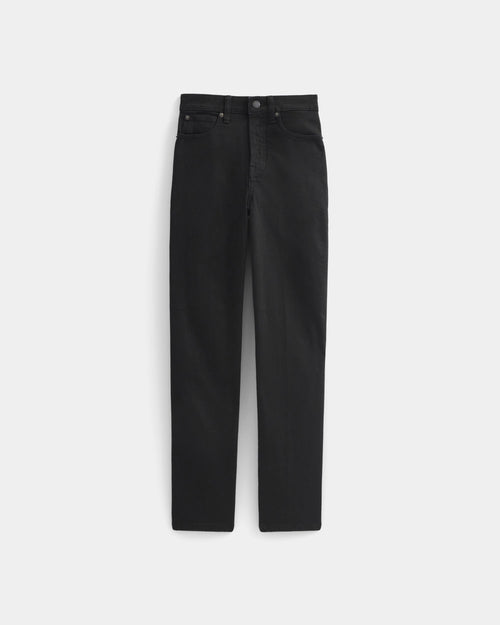 High-Rise Cigarette Jean | Black