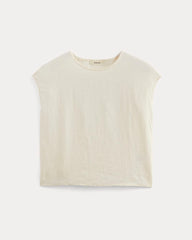 The Muscle Top in Linen | Bone