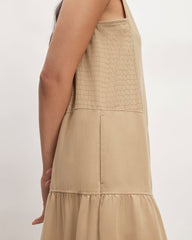 The TENCEL™ V-Neck Dress | Cornstalk