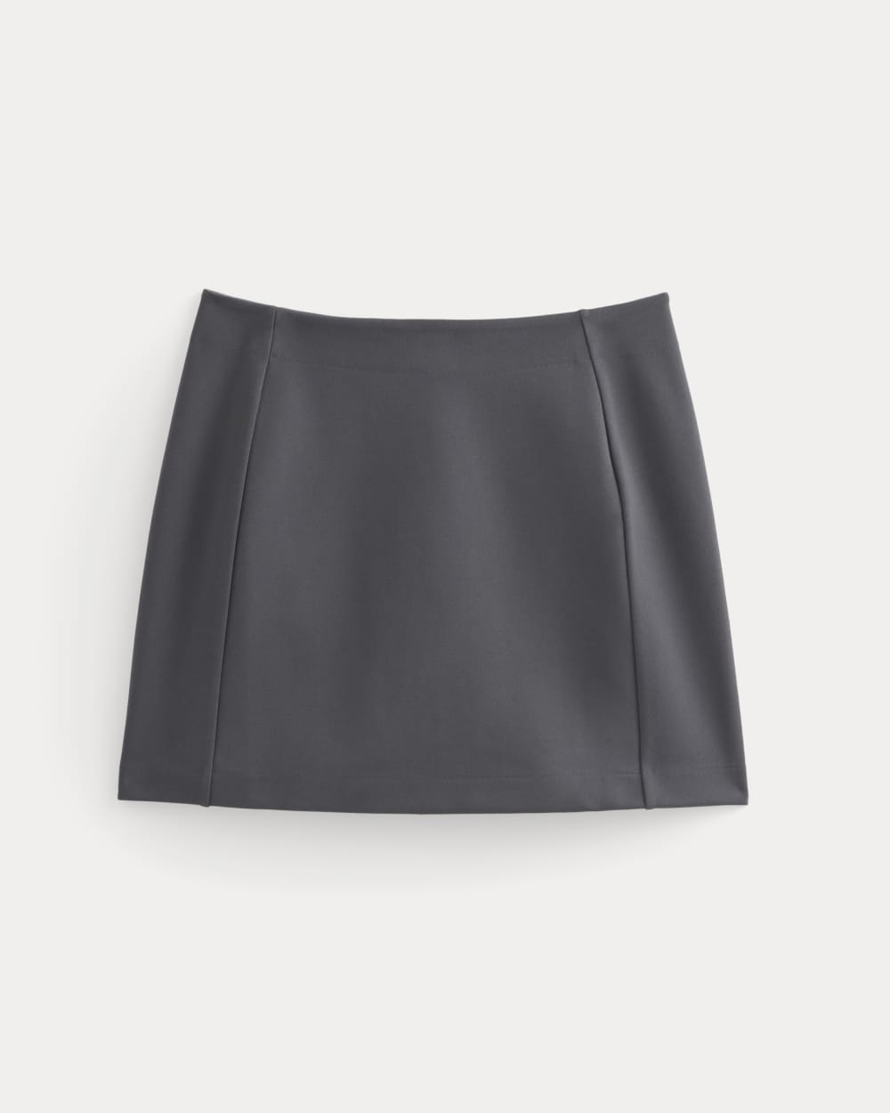Ponte Mini Skirt | Graphite