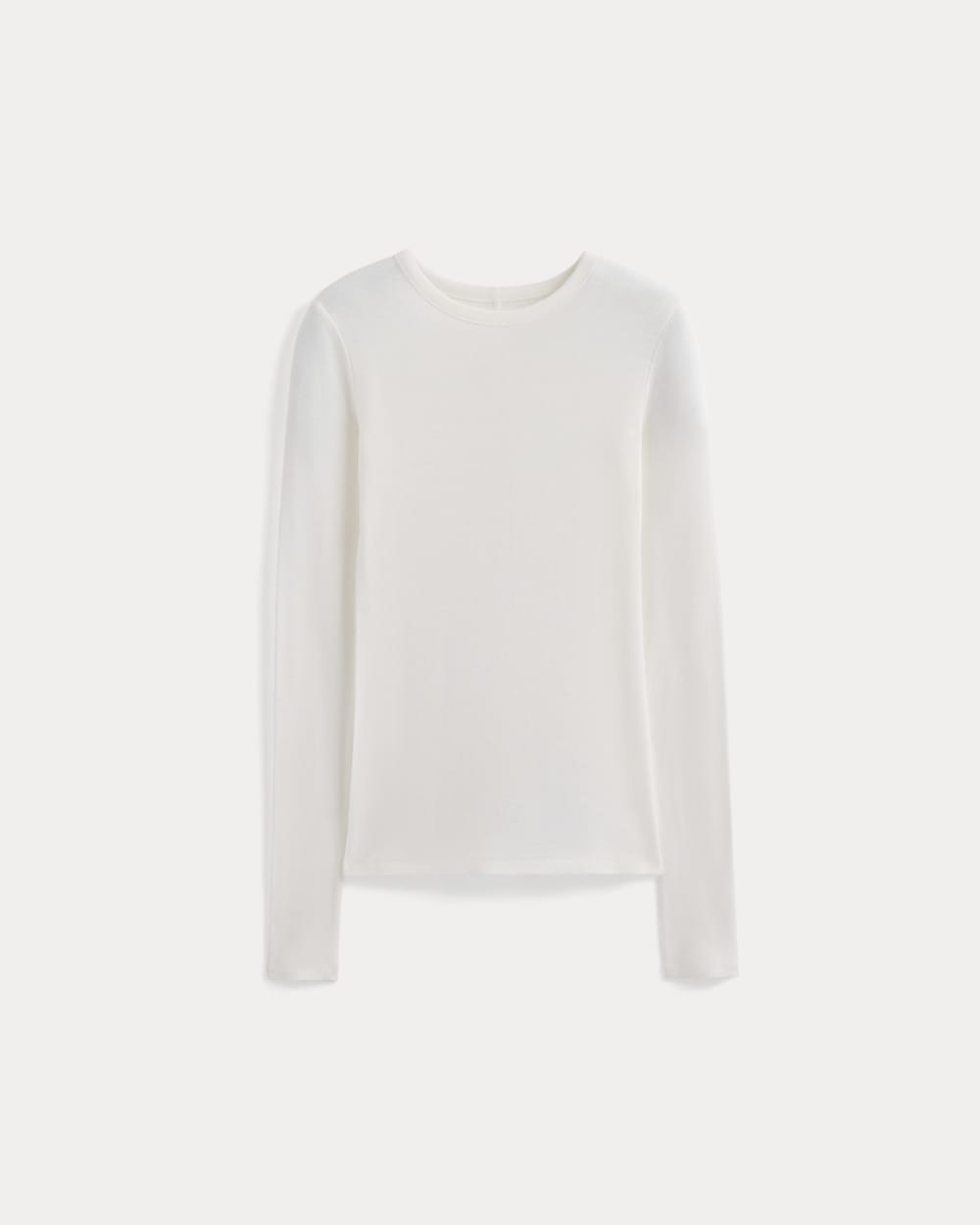 Tissue Long-Sleeve Crew | Bone