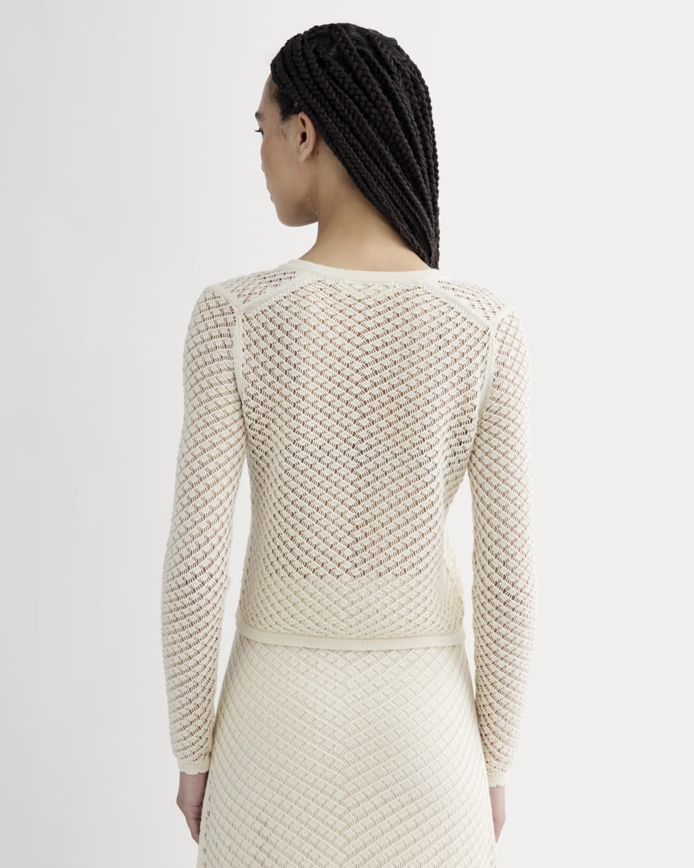The Lace Knit Cardigan | Birch