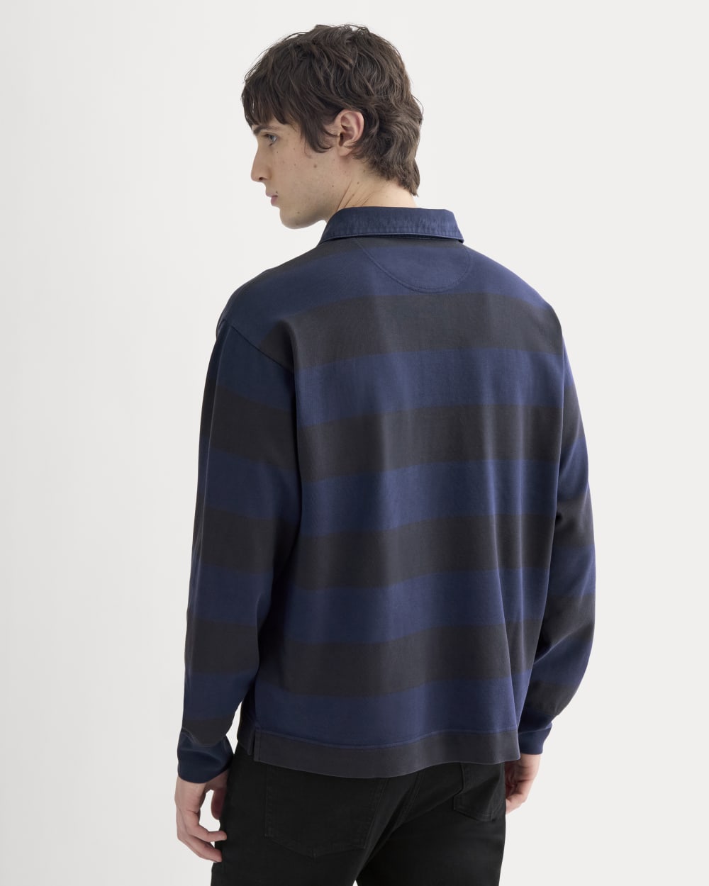 Vintage Rugby Pullover | Navy / Black