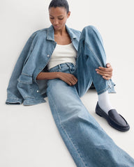 The Column Jean | Vintage Light Indigo | 33" Inseam