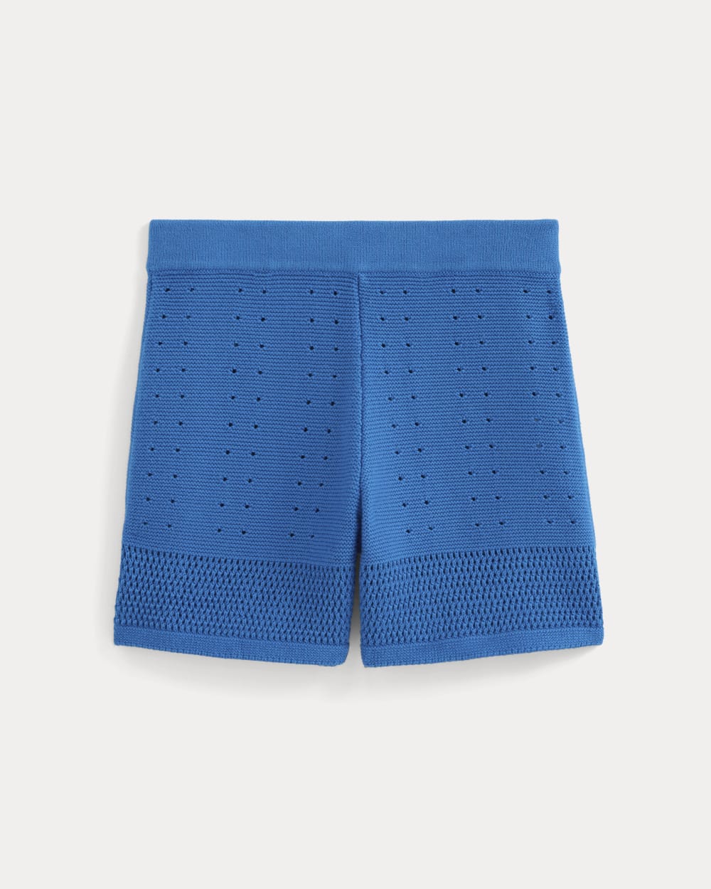 Open-Knit Short in Everyday Cotton | Imperial Blue