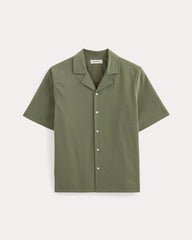 The Seersucker Resort Shirt | Lichen Green