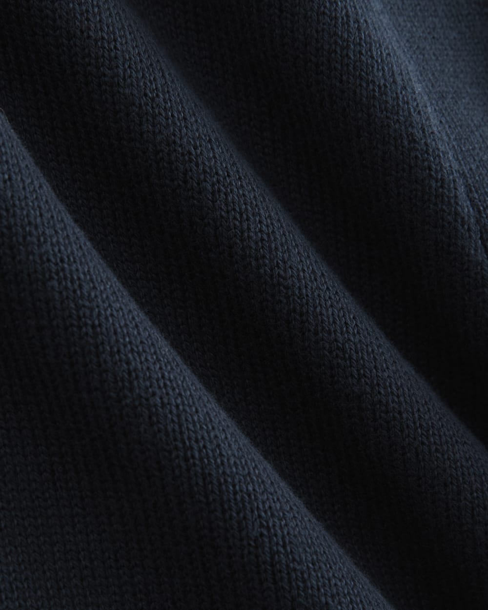 Cropped Cardigan in Everyday Cotton | Deep Navy