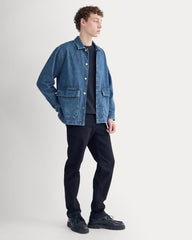 Denim Shacket | Deep Atlantic