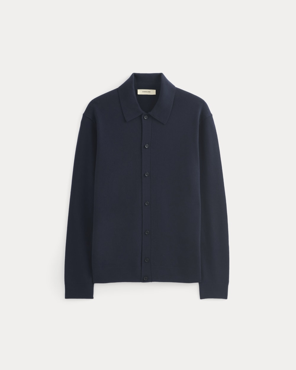 Ultrasoft Button-Down Sweater |  Navy
