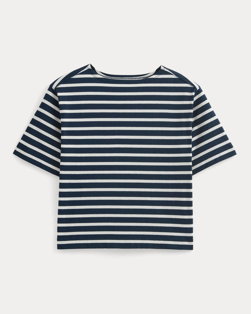 Mariner Tee | Navy / Bone