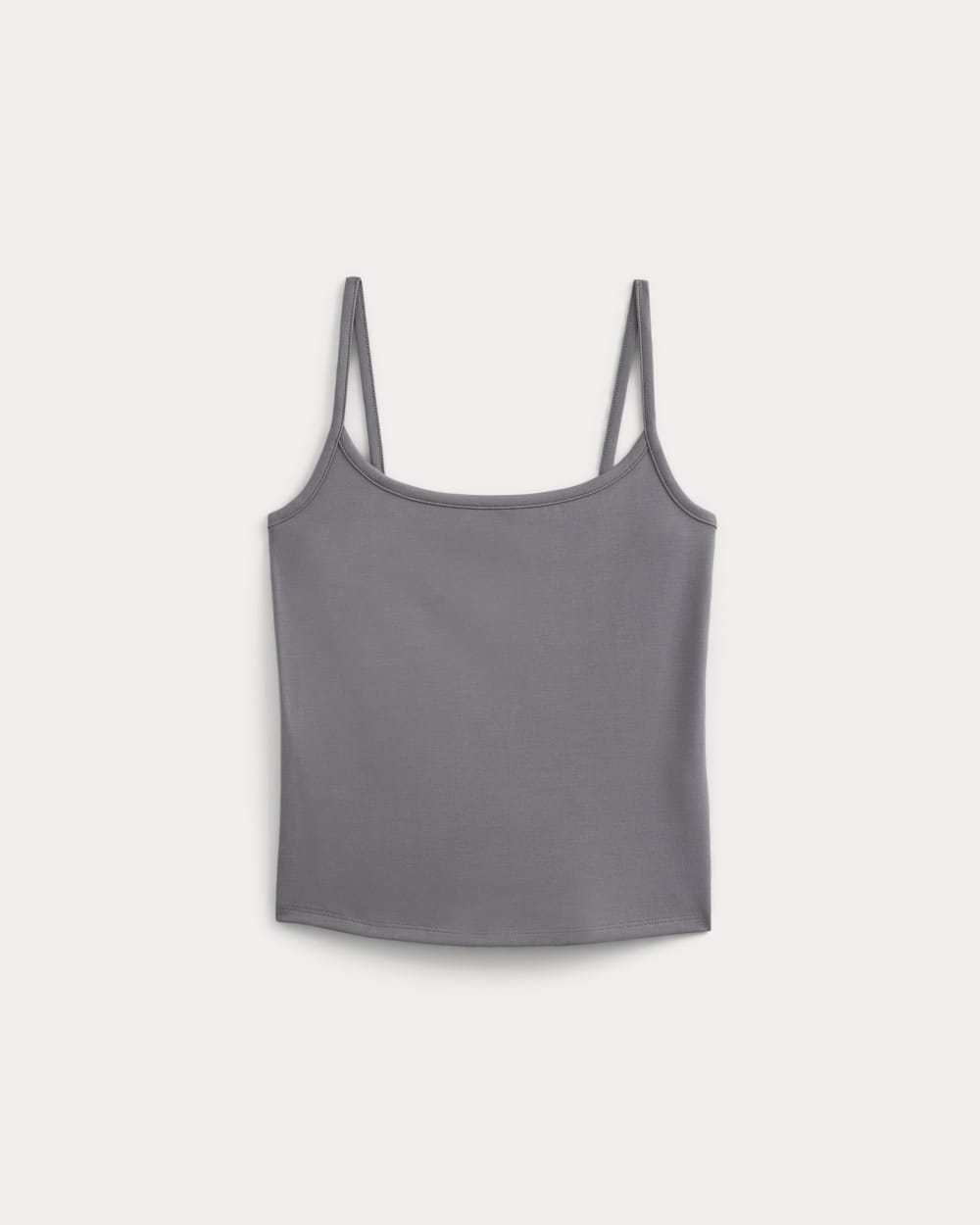 Scoopneck Cami | Charcoal Grey
