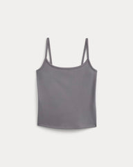 Scoopneck Cami | Charcoal Grey