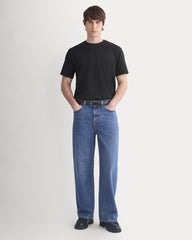 Archive Standard-Fit Cotton Crew | Black