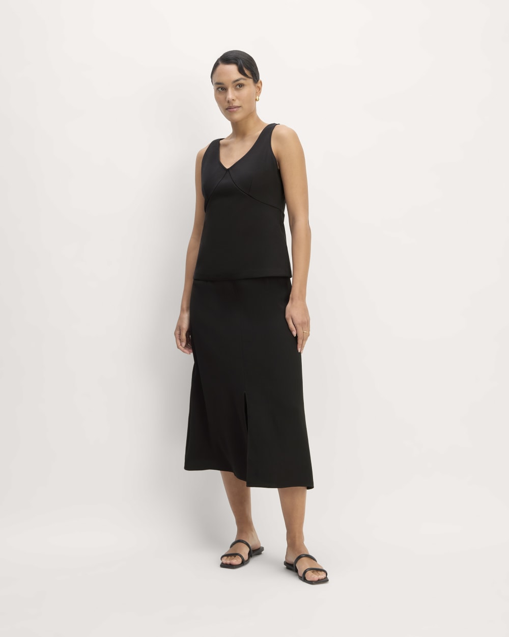 The Dream V-Neck Top | Black
