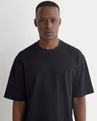 Archive Relaxed-Fit Cotton Crew | Black