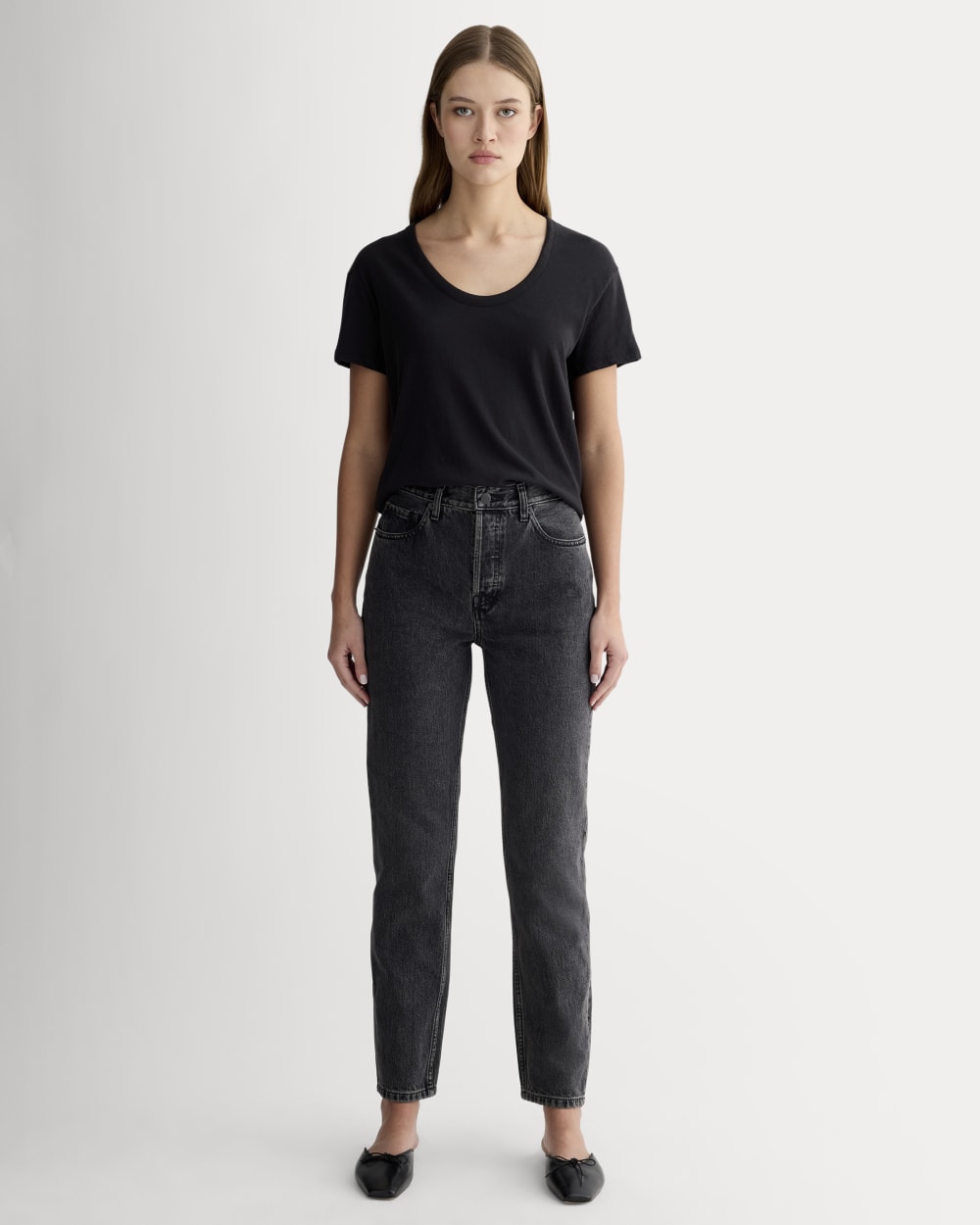 The '90s Cheeky® Jean | Washed Black | 26.5" Inseam