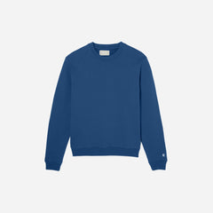 The Track Crewneck Sweatshirt | Deep Blue