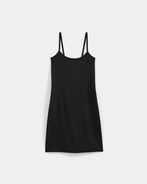 Knit Cami Mini Dress | Black