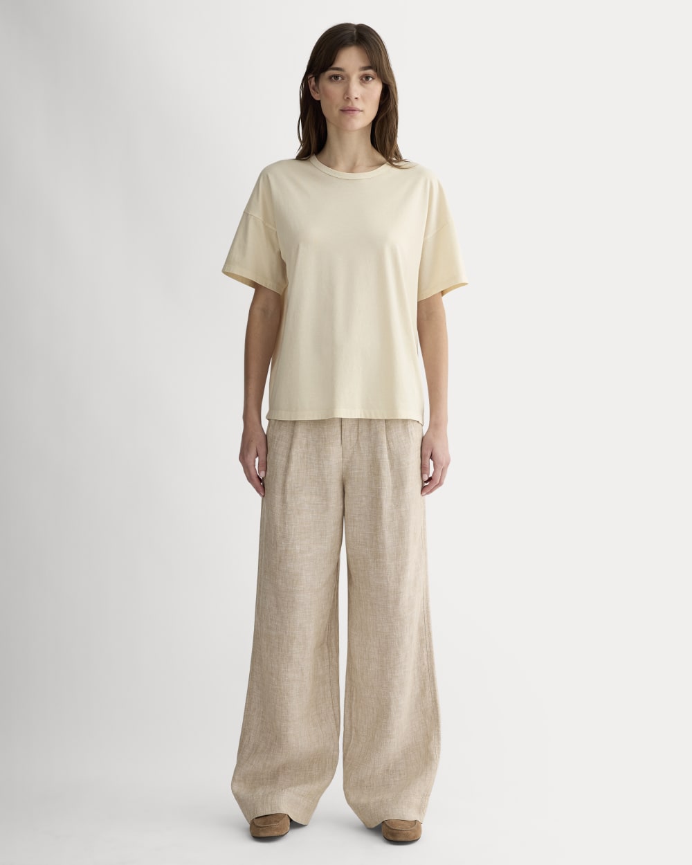 The Boyfriend Tee in Essential Cotton | Parchment