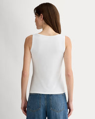 The Form Boatneck Tank | White