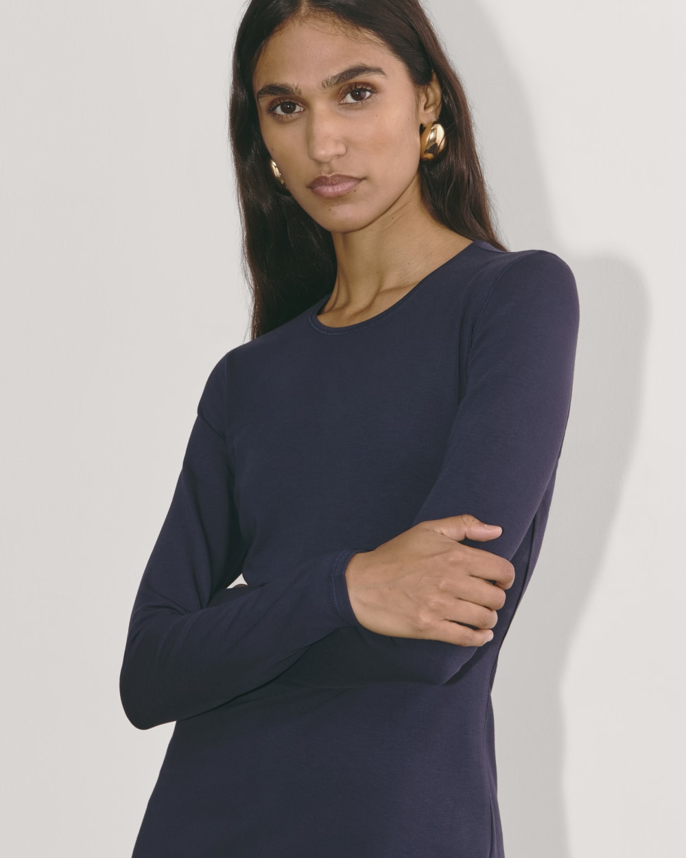 The Form Mini Dress | Navy