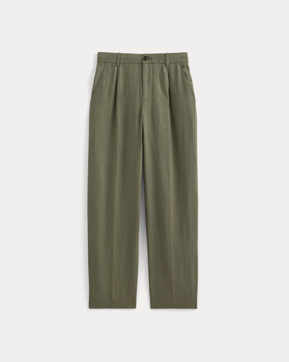 The Linen Pleated Trouser | Kalamata
