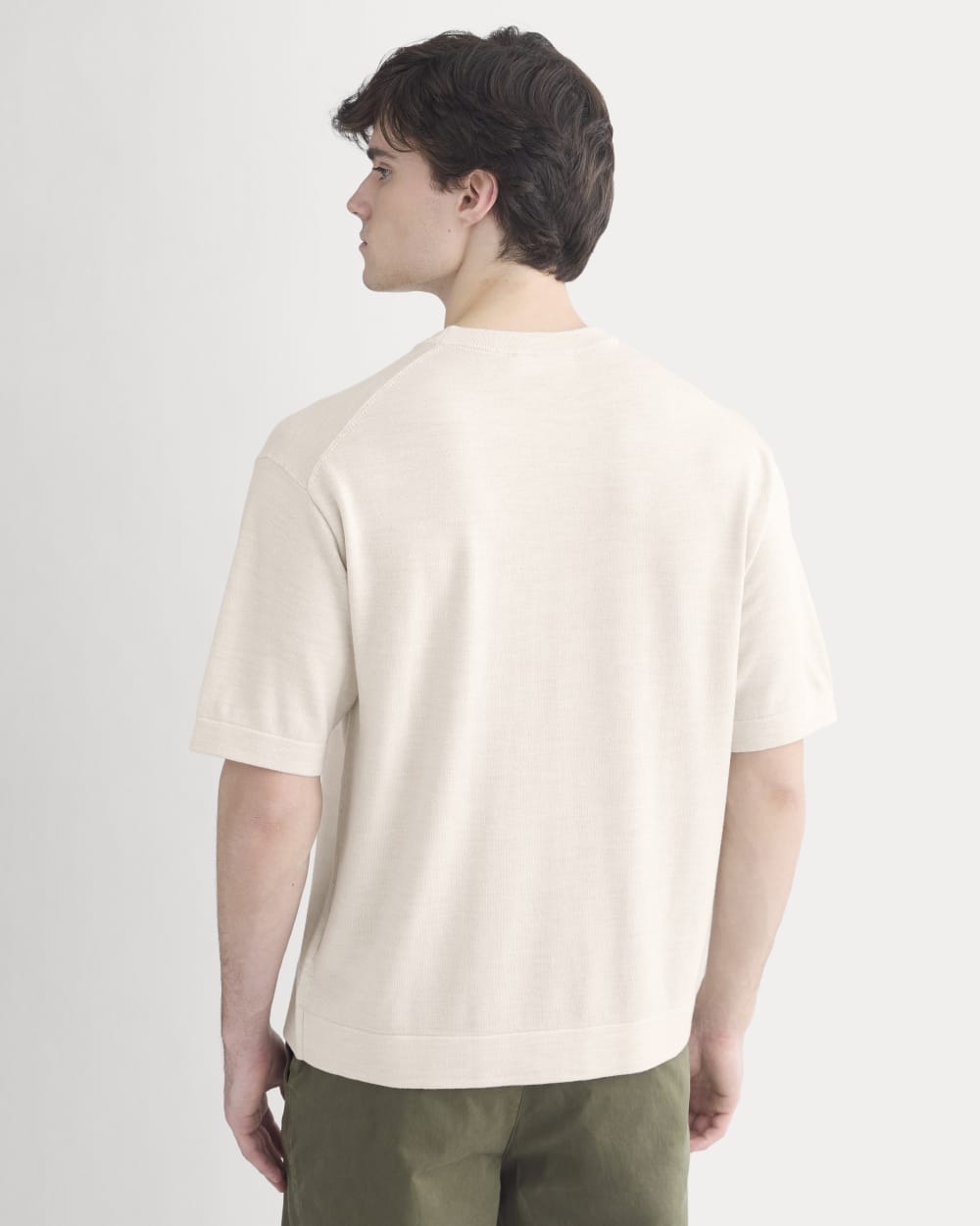 Ultrasoft Sweater Tee | Heathered Oat