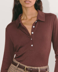 The Henley in Butterluxe | Dark Mahogany