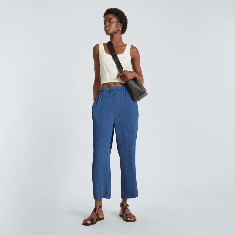 The Naia™ Ripple Pant | Deep Blue