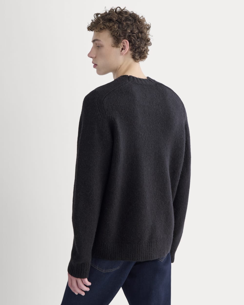The Cloud Crewneck Sweater |  Black