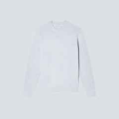 The Everyone Cashmere Crew | Pale Heather Grey