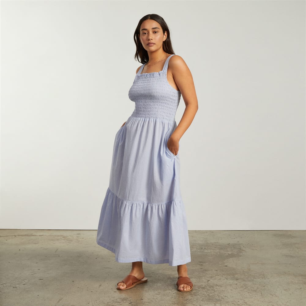 The Smock Dress | Bluebell Gingham