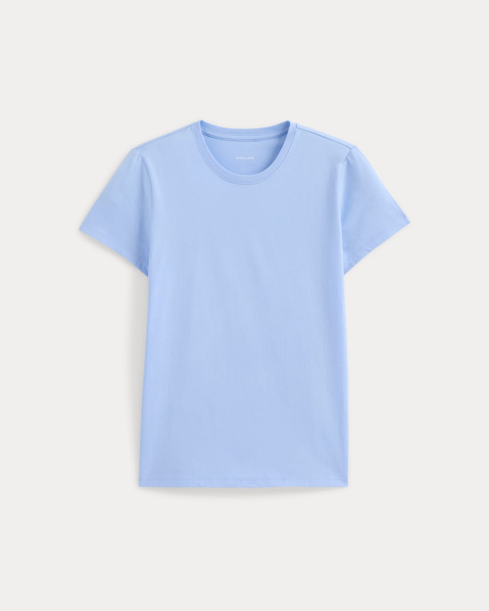 The Slim Crew in Essential Cotton | Open Air Blue