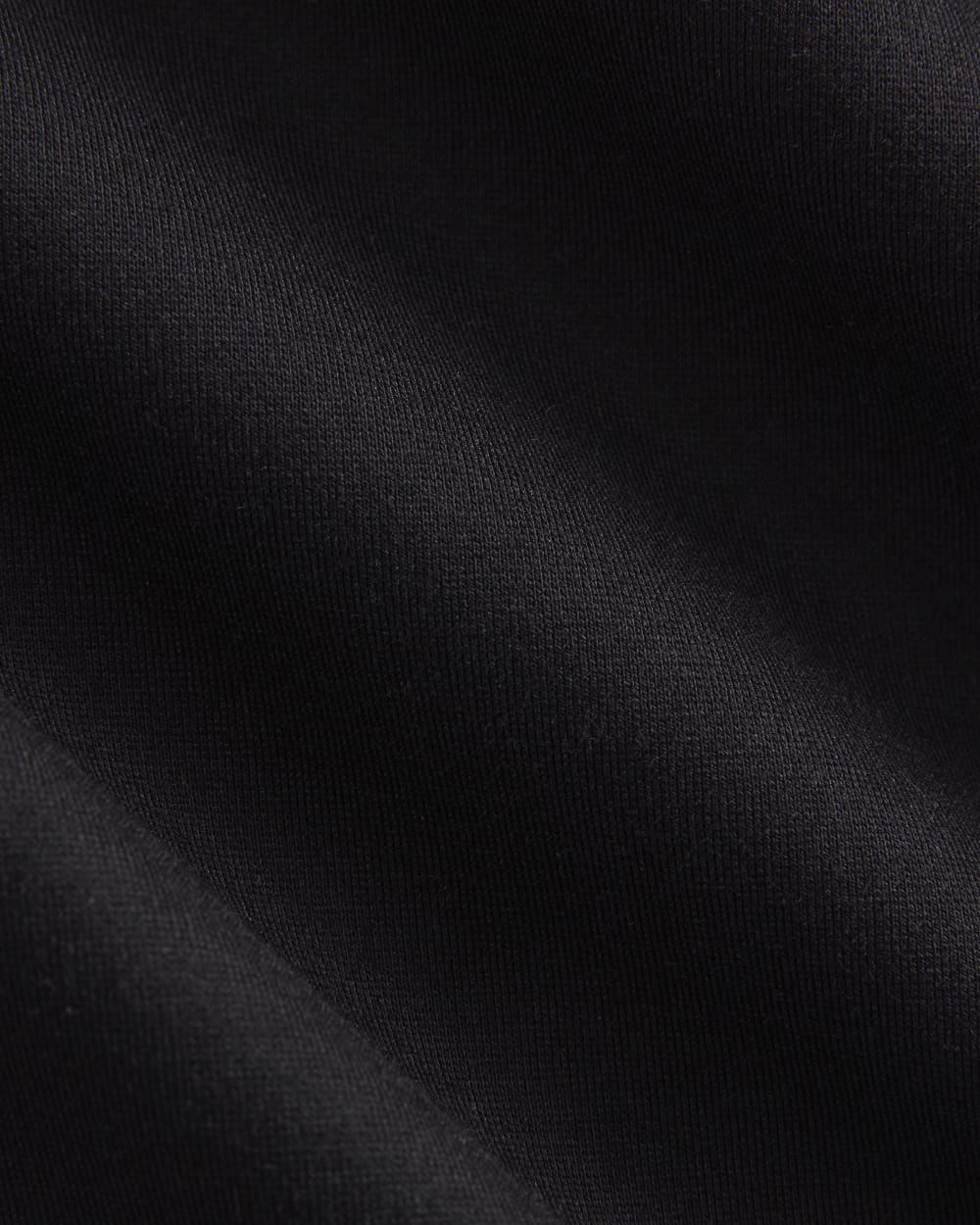Ponte Oversized Tee | Black