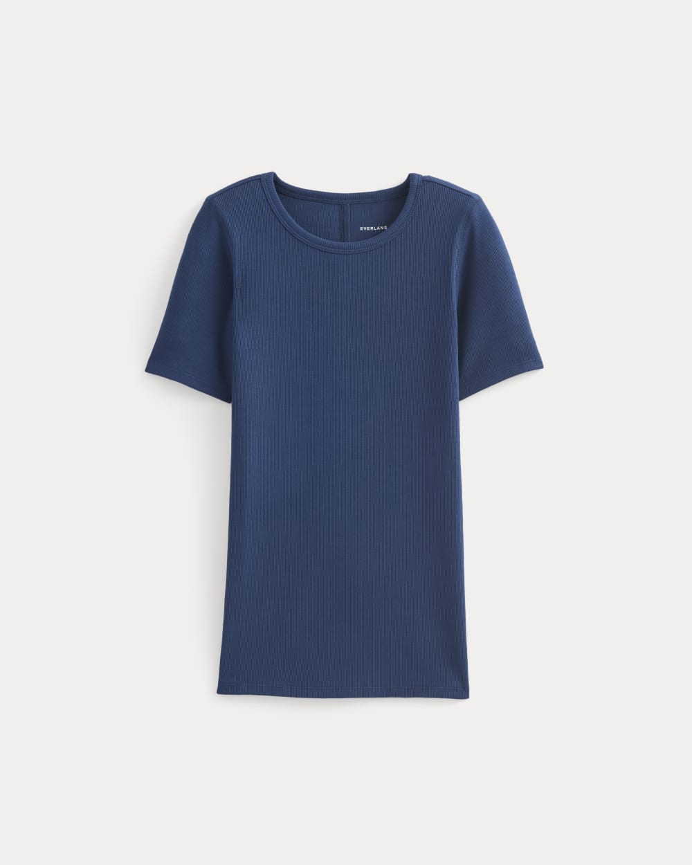 The Luxe Rib Crew | Estate Blue