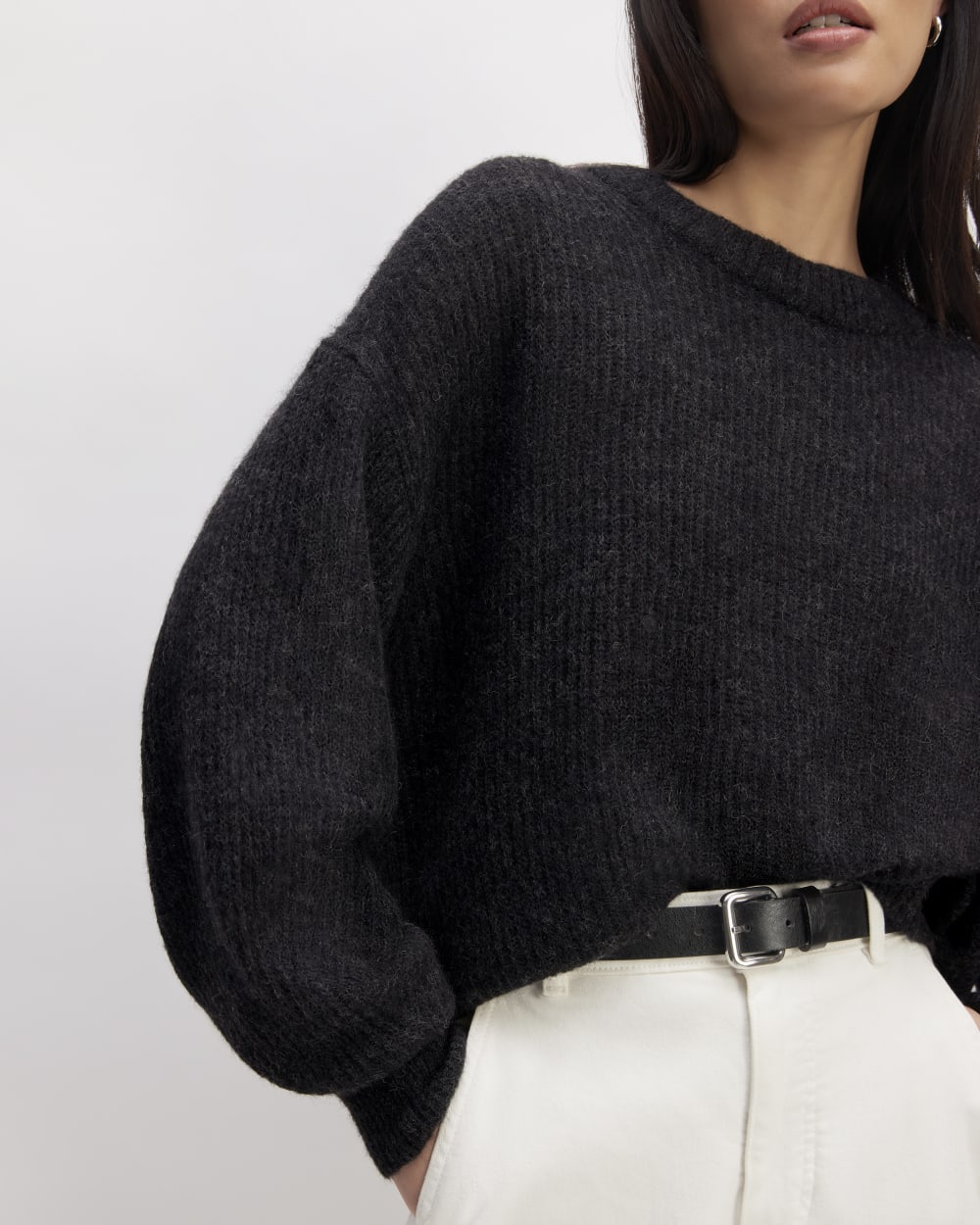 The Cocoon Crew in Alpaca | Heathered Black