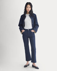 High-Rise Kick Flare Jean | Tungsten Rinse