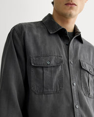 The Utility Shirt Jacket in Buttersoft | Graphite