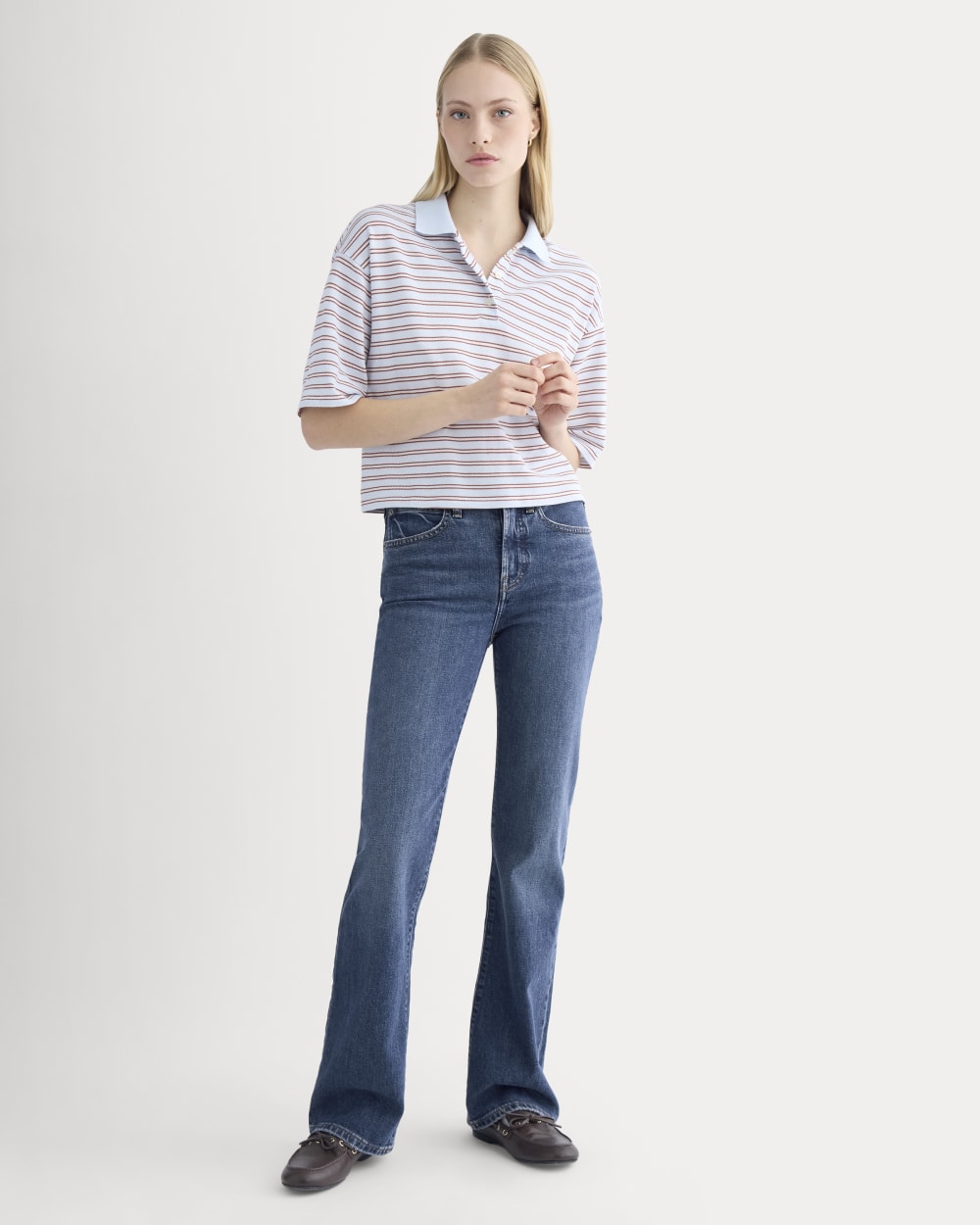 High-Rise Slim Bootcut Jean | Dark Indigo