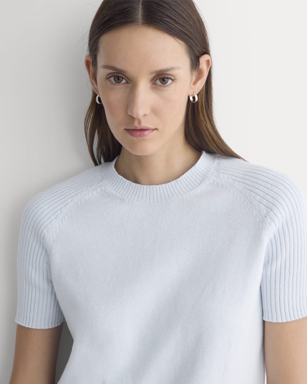 Short-Sleeve Crew in Everyday Cotton | Skywriting