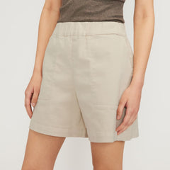 The Organic Pull-On Short | Sandstone