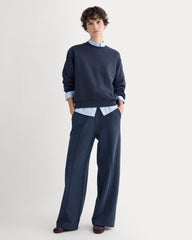 Lightweight Terry Blouson Crew | Navy