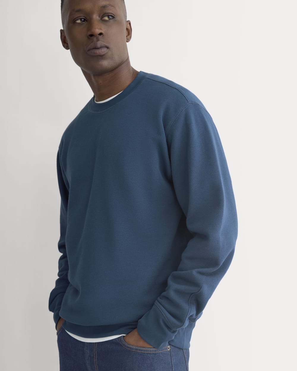Lightweight Terry Sweatshirt | Blue Wing Teal