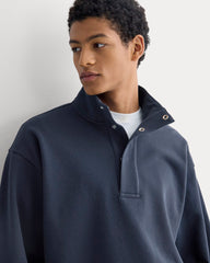 Off-Duty Terry Pullover | Deep Navy