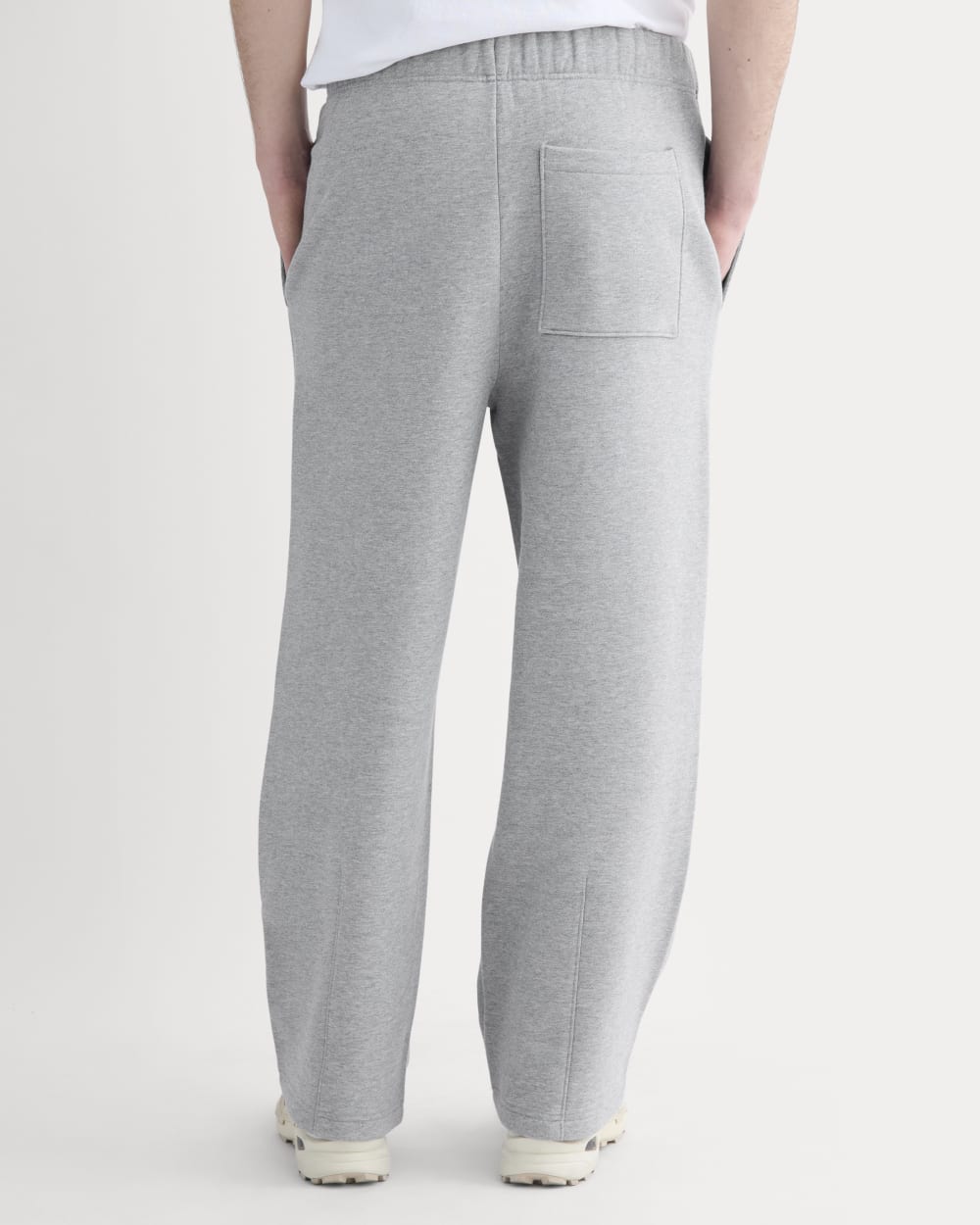 Luxe Fleece Pleated Sweatpant | Vintage Heather Grey