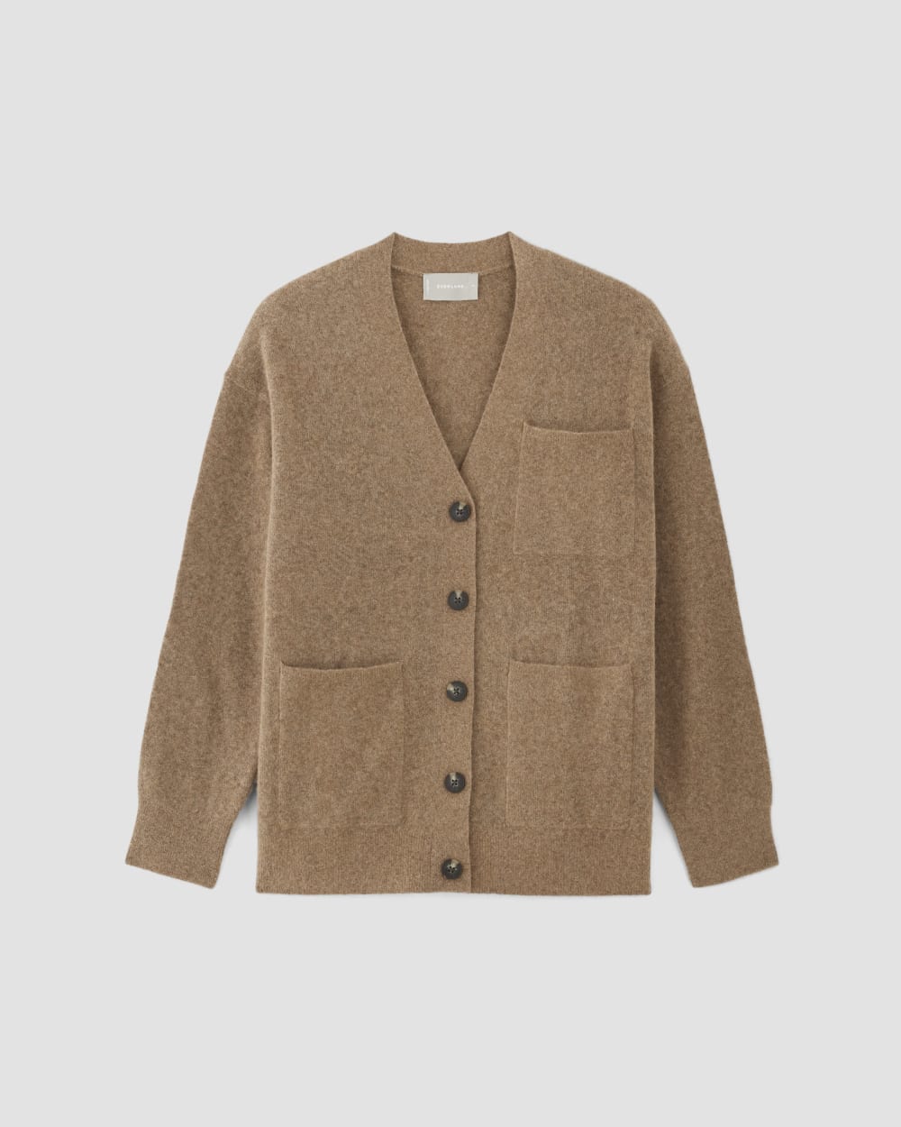 The Cozy-Stretch Relaxed Cardigan | Heathered Toasted Coconut