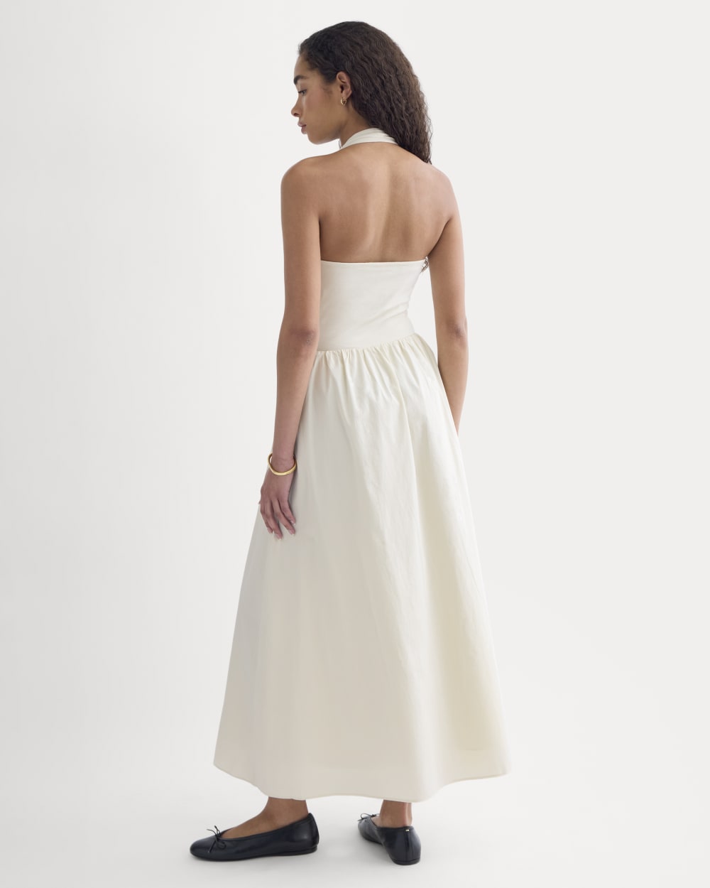 Halter Dress in Ultrasoft Cotton | Birch