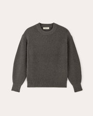 The Cocoon Crew in Everyday Cotton | Heathered Charcoal