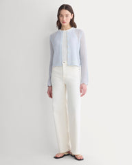 Lace-Knit Cardigan | Skywriting